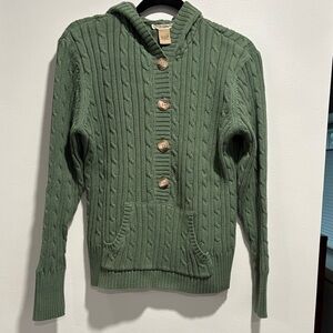 Ruff Hewn Sage Knit Women’s  cotton Sweater size Large